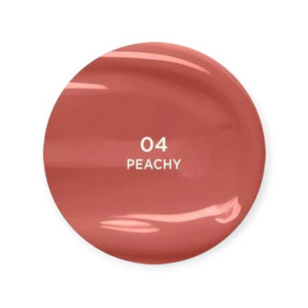 Ruj de buze lichid de lungă durată 04 Peachy VinyLove Eveline 4 ml [1]