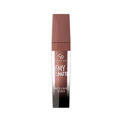 Ruj solid/lichid - Ruj lichid My Matte Lip Ink 15 Nude Rose Golden Rose 5.5 ml