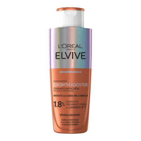 PRODUSE BARBATI - Șampon anticădere unisex L'Oréal Paris Elvive Growth Booster 200 ml