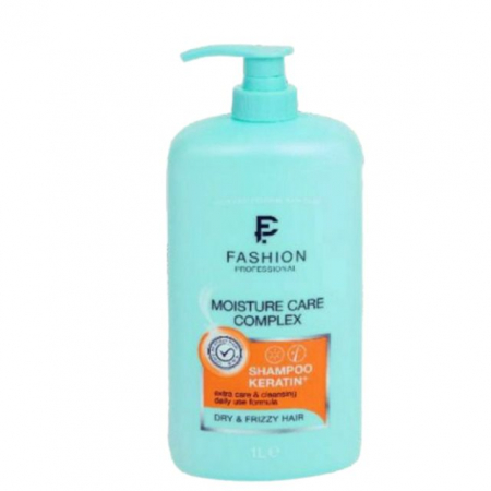 Sampon par - Șampon cu keratină pentru păr uscat Fashion Professional 1L
