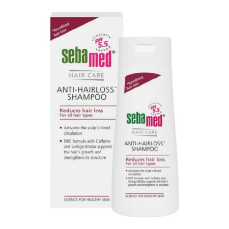 Sampon par - ⁠Șampon dermatologic împotriva căderii părului Sebamed 200 ml