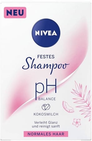 Sampon par - Şampon solid cu Lapte de cocos Nivea 75 g