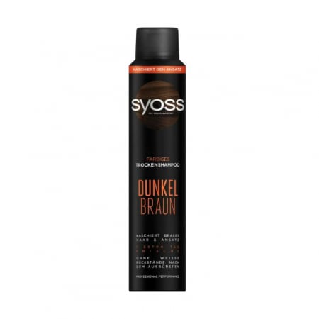 Sampon Uscat - Șampon uscat Șaten inchis Syoss 200 ml