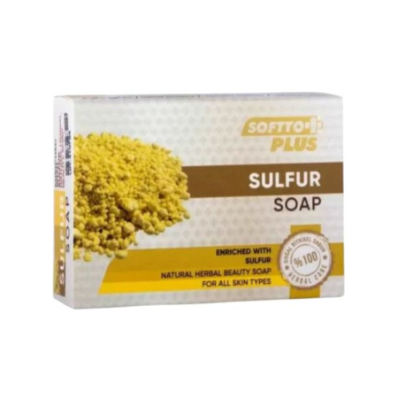 Sapun facial - Săpun cu sulf Softto Plus 150 g
