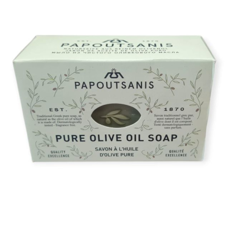 Sapun solid/lichid - Săpun natural tradițional grecesc, cu ulei de măsline Papoutsanis 250 g