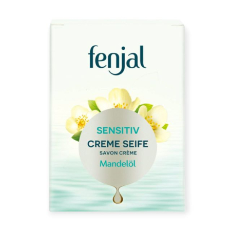 Sapun solid/lichid - Săpun SENSITIV cu ulei de migdale și aloe vera Fenjal 100 g