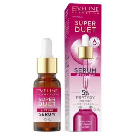 INGRIJIRE TEN - Ser concentrat Lifting cu 5% peptide și colagen Eveline 18 ml