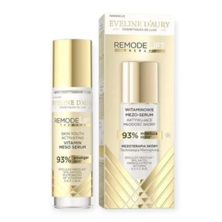 Seruri - Ser facial cu vitamine RemodeLift Therapy Eveline D'Aury 30 ml