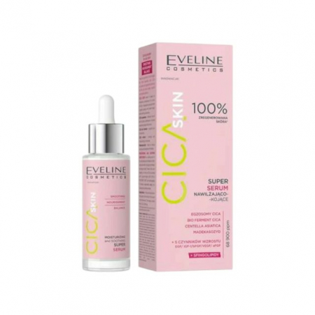 Seruri - Ser facial hidratant și calmant CICA Skin Eveline 30 ml