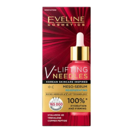 Seruri - Ser facial regenerator V-Lifting Needles Mezo-Serum Regenerating Eveline 18 ml
