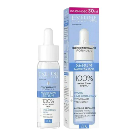 INGRIJIRE TEN - Ser Hidratant Acid Hialuronic Concentrated Formuła Eveline 30 ml