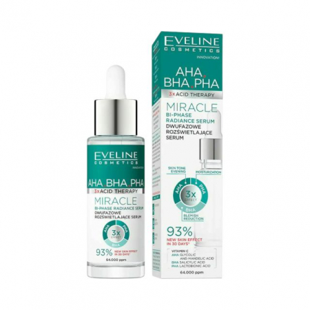 Seruri - Ser iluminator bifazic 3 x Acid Therapy Eveline 30 ml
