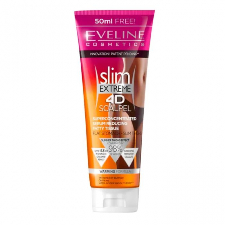 Anticelulitice - Ser pentru reducerea tesutului gras Slim Extreme 4D Scalpel Eveline