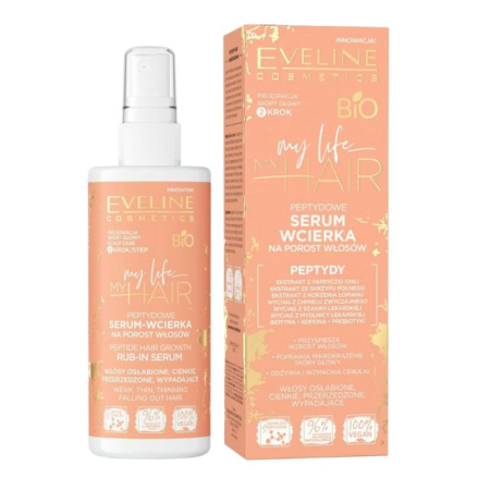 INGRIJIRE PAR - Ser pentru scalp cu peptide pentru creșterea părului Eveline My Life My Hair 150 ml