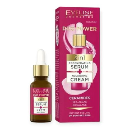 Seruri - Ser si Crema cu Ceramide Duo Power Eveline 18 ml