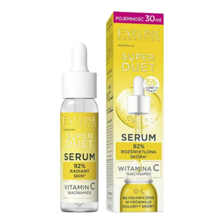 INGRIJIRE TEN - Ser Super Duet Vitamin C - Niacinamide Eveline 30 ml