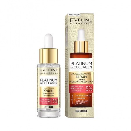 Seruri - Ser Tratament Anti-Age Platinum & Collagen Eveline