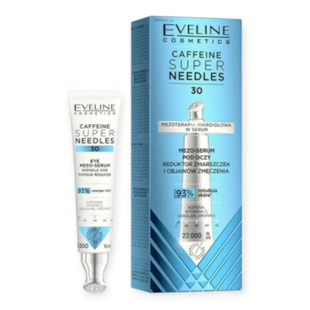 Serum pentru zona ochilor Caffeine Super Needles 30 Eveline 15 ml [0]