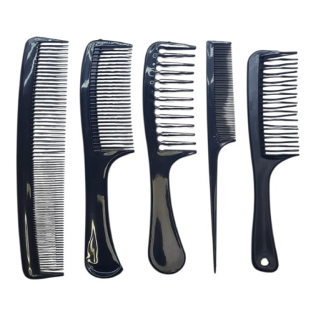 Piepteni - Set 5 piepteni pentru styling și coafură