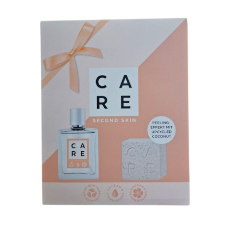 Deodorante dama/barbati - Set Apă de parfum/Săpun de duș exfoliant CARE Second Skin