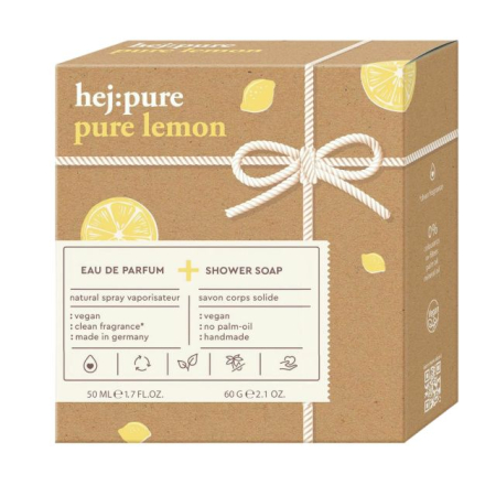 Set Apă de Parfum/Săpun Lemon Duo hej:pure [1]