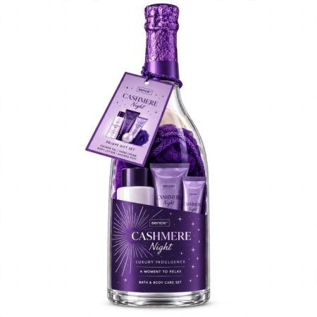Gel de dus - Set Cadou de îngrijire personală Sence Cashmere Night - Deluxe Indulgence