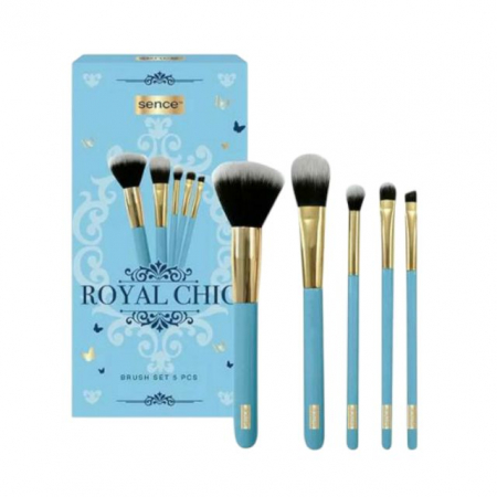 Pensule machiaj - Set de 5 Pensule machiaj Royal Chic Sence