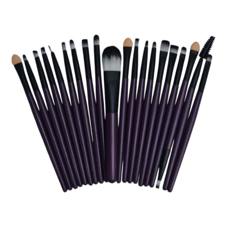ACCESORII MAKE-UP - Set de pensule de machiaj din fibre sintetice 20 buc/set