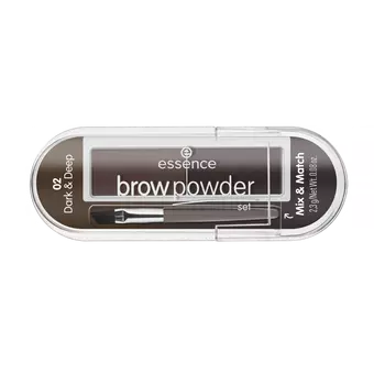 Set Stilizare Sprancene Brow Powder 02 Essence 2,3gr [0]