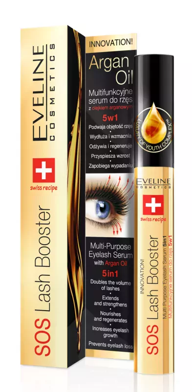 Ser/Primer gene - SOS Lash Booster Eyelash Serum Eveline