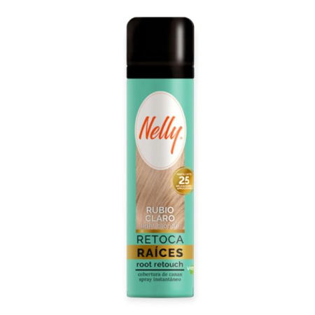 Nuantator - Spray Blond deschis pentru acoperirea rădăcinilor între vopsiri Nelly 75 ml