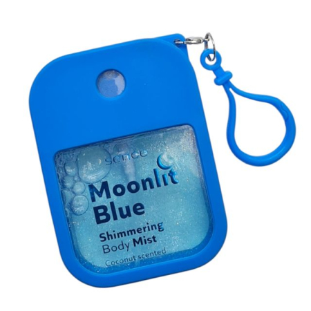 INGRIJIRE CORP - Spray de corp cu sclipici cu husă din silicon cu breloc Coconut Sence 35 ml