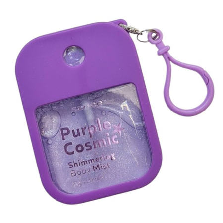 INGRIJIRE CORP - Spray de corp cu sclipici cu husă din silicon cu breloc Fig Sence 35 ml