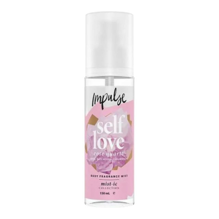 Spray parfumant de corp - Spray de corp Impulse Self Love Rose Quartz Body Fragrance Mist 150 ml