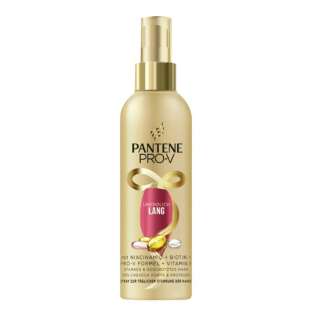 Lotiune/spray de par - Spray de protecție termică cu biotină pentru păr lung Pantene Pro-V 200 ml