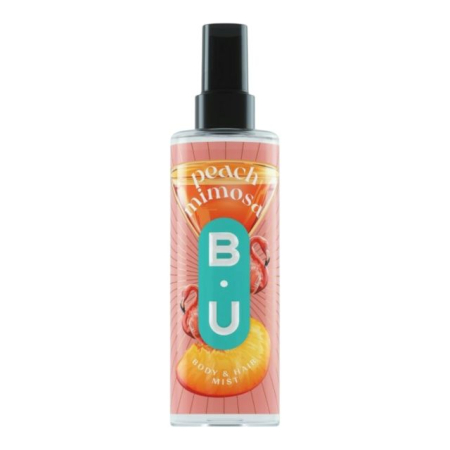 Spray parfumant de corp - Spray pentru corp și păr Peach Mimosa Body & Hair Mist B.U. 200 ml
