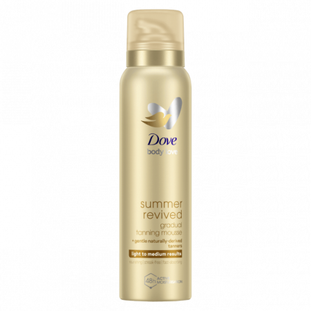 Lotiune autobronzanta - Spuma autobronzanta Light to Medium Dove Summer Revived 150ml
