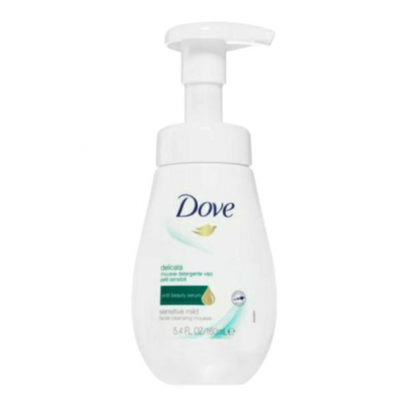 Produse - Spuma de curatare piele sensibila Dove 160 ml