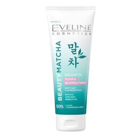 Spuma demachianta - Spumă delicată de curățare Beauty Matcha Eveline 125 ml