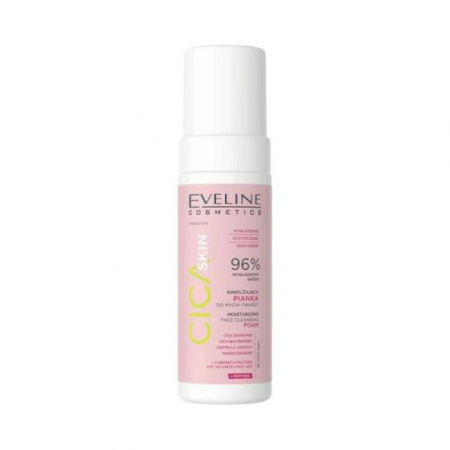 Spuma demachianta - Spumă hidratantă pentru curățarea feței  CICA Skin Eveline 150 ml