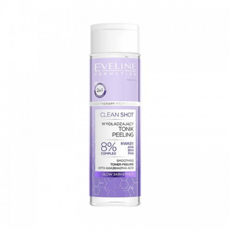 Apa tonica - Toner Peeling Clean Shot Eveline