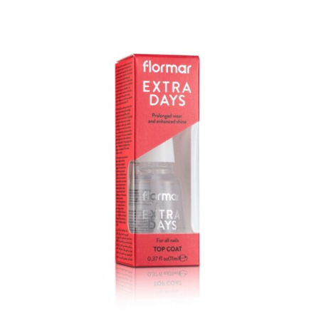 Baza, Top coat, Tratamente - Top Coat Extra Days Flormar