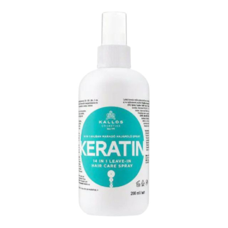 Lotiune/spray de par - Tratament fără clătire pentru hidratarea, protecția și regenerarea firelor de păr Kallos KJMN 14 - 1 Leave-In Hair Care Spray 200 ml