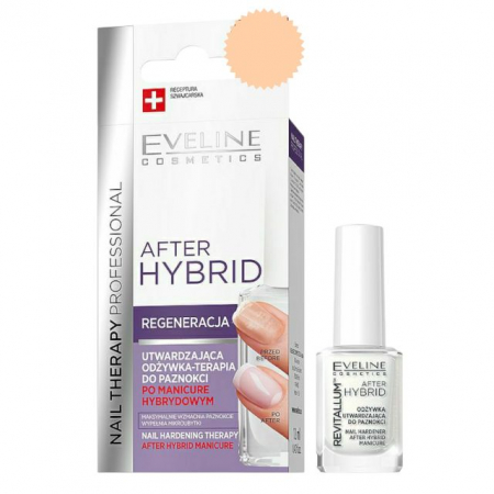 UNGHII - Tratament pentru intarirea unghiilor After Hybrid Eveline 12 ml