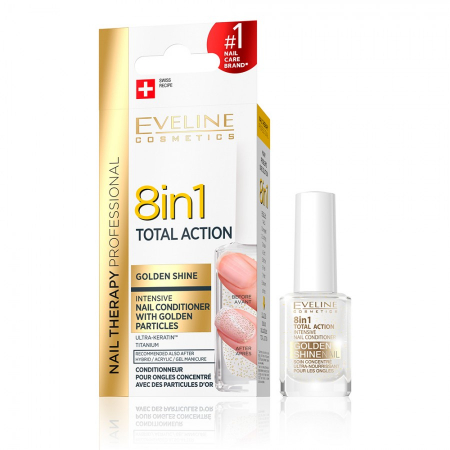 UNGHII - Tratament unghii 8 in 1 Gold Total Action Nail Therapy