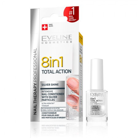 UNGHII - Tratament unghii 8 in 1 Silver Total Action Nail Therapy