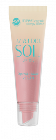 Lip gloss/luciu buze - Ulei de buze hipoalergenic sidefat 01 Solar Aura - Aura del Sol Bell 10 g