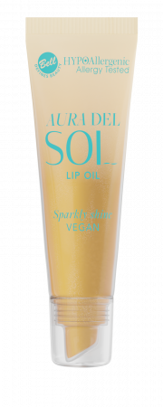 Lip gloss/luciu buze - Ulei de buze hipoalergenic sidefat 03 Golden Sunlight - Aura del Sol Bell 10 g