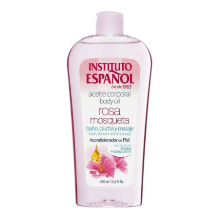 Ulei masaj - Ulei de corp hidratant și regenerator cu ulei de măceșe Instituto Español 400 ml