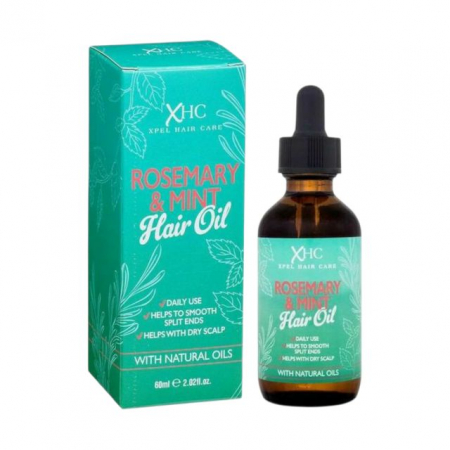 Ulei de par - Ulei de păr cu rozmarin și mentă XHC 60 ml